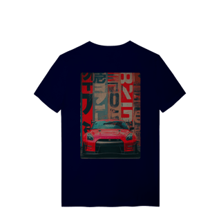 Nome do produto T-shirt Quality: GTR VERMELHO (Velocidade e Multas de Design) *Estampa nas Costas*