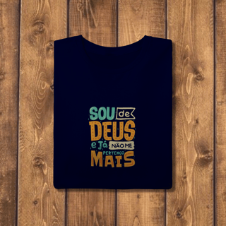 Nome do produto T-shirt Quality SOU DE DEUS
