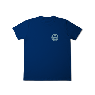 Nome do produto T-Shirt Classic: Gato Minimalista (O Básico do Conforto, Olhos de Pura Curiosidade!)