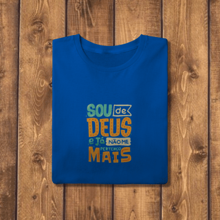 Nome do produto T-shirt Quality SOU DE DEUS