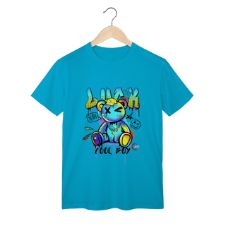 Nome do produto T-Shirt Classic: Urso Cool Boy (Conforto Tão Clássico Que É Subversivo!)