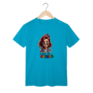 Nome do produto T-Shirt Classic: IRMÃ DE AUTISTA (Orgulho e Conexão)