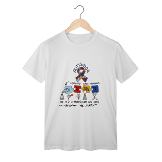 Nome do produto T-shirt Classic: CONSCIENTIZAÇÃO TEA (Seu Jeito Único de Ser)