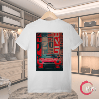 Nome do produto T-shirt Quality: GTR VERMELHO (Velocidade e Multas de Design) *Estampa nas Costas*