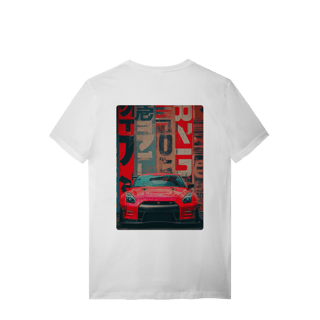 Nome do produto T-shirt Quality: GTR VERMELHO (Velocidade e Multas de Design) *Estampa nas Costas*