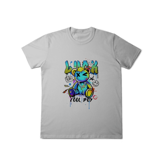Nome do produto T-Shirt Classic: Urso Cool Boy (Conforto Tão Clássico Que É Subversivo!)