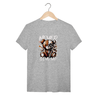 Nome do produto T-Shirt Quality: Urso Guerreiro (Por Fora Fofo, Por Dentro Algodão Imbatível!)