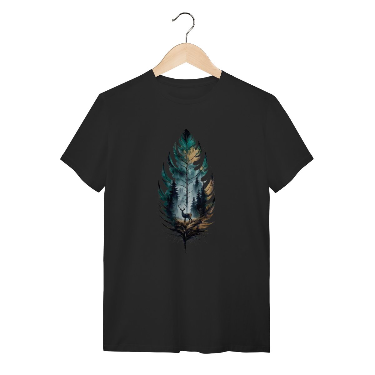 T-Shirt Quality: Pena da Natureza (Leve como uma Pluma, Confortável como um Abraço de Urso!)