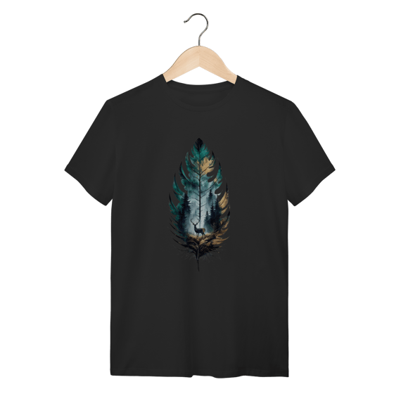 T-Shirt Quality: Pena da Natureza (Leve como uma Pluma, Confortável como um Abraço de Urso!)