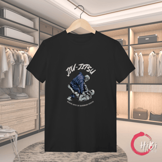 T-shirt Quality JIU-JITSU (Suave Arte de Quebrar Ossos)
