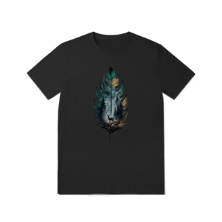 Nome do produto T-Shirt Quality: Pena da Natureza (Leve como uma Pluma, Confortável como um Abraço de Urso!)