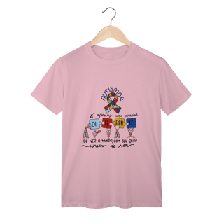 Nome do produto T-shirt Classic: CONSCIENTIZAÇÃO TEA (Seu Jeito Único de Ser)