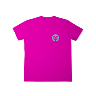 Nome do produto T-Shirt Classic: Gato Minimalista (O Básico do Conforto, Olhos de Pura Curiosidade!)