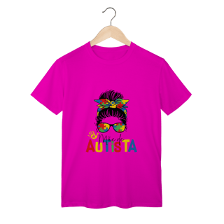 Nome do produto T-shirt Classic: MÃE DE AUTISTA (Amor e Luta)