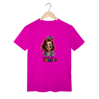 Nome do produto T-Shirt Classic: IRMÃ DE AUTISTA (Orgulho e Conexão)