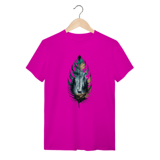 Nome do produto T-Shirt Quality: Pena da Natureza (Leve como uma Pluma, Confortável como um Abraço de Urso!)