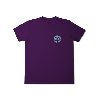 Nome do produto T-Shirt Classic: Gato Minimalista (O Básico do Conforto, Olhos de Pura Curiosidade!)