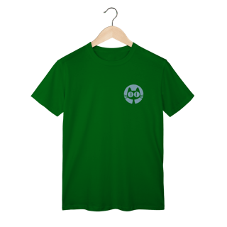 Nome do produto T-Shirt Classic: Gato Minimalista (O Básico do Conforto, Olhos de Pura Curiosidade!)