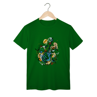 Nome do produto T-Shirt Classic: Solo de Guitarra Abstrata (O Conforto É Música Pros Seus Ouvidos!)