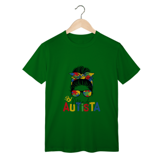 Nome do produto T-shirt Classic: MÃE DE AUTISTA (Amor e Luta)