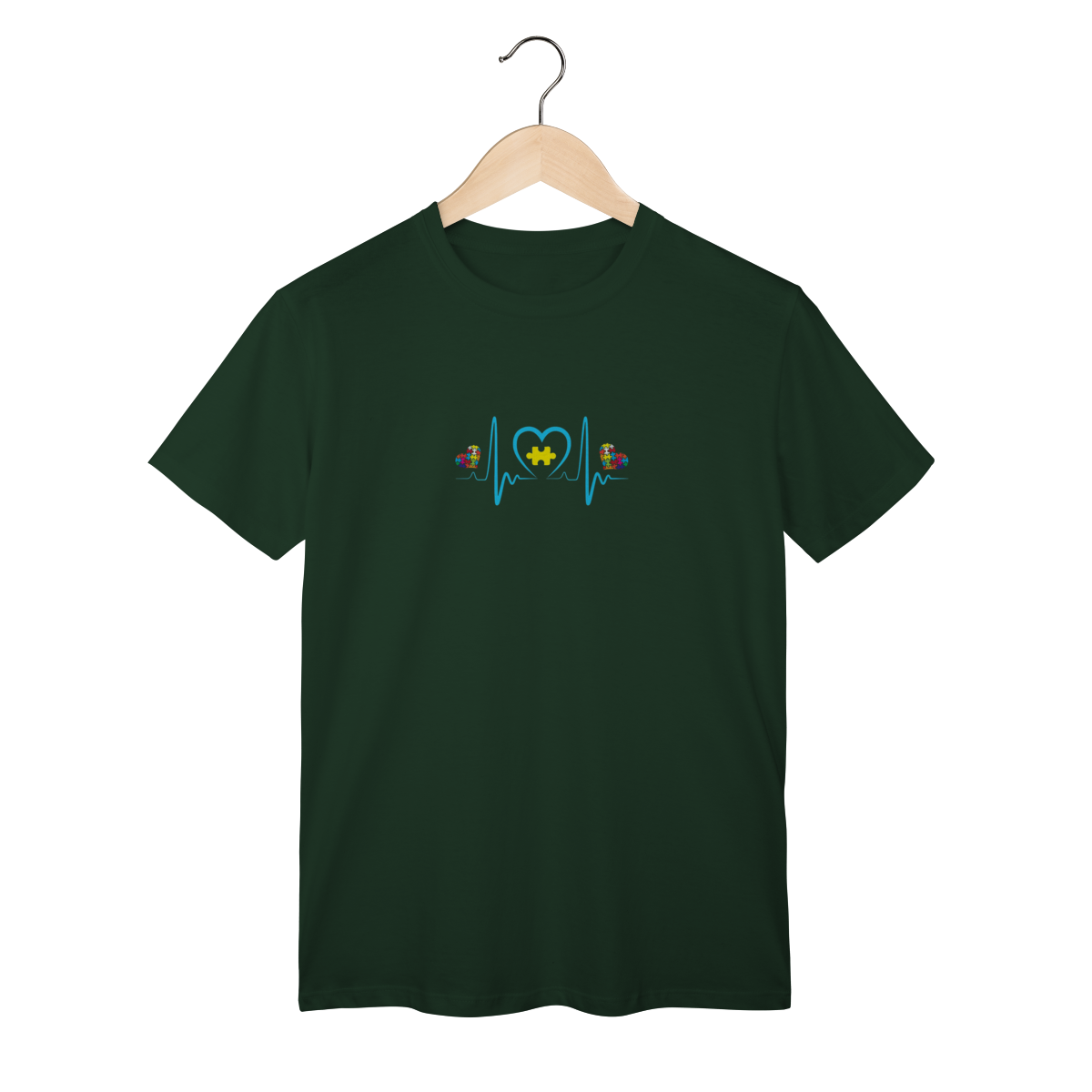 T-Shirt Classic: AMOR AUTISTA (Conectando Corações e Mentes)