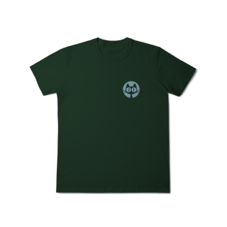 Nome do produto T-Shirt Classic: Gato Minimalista (O Básico do Conforto, Olhos de Pura Curiosidade!)