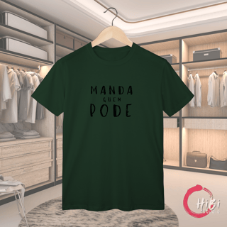 Nome do produto ​T-shirt Classic MANDA QUEM PODE (A Chefe do Rolê)