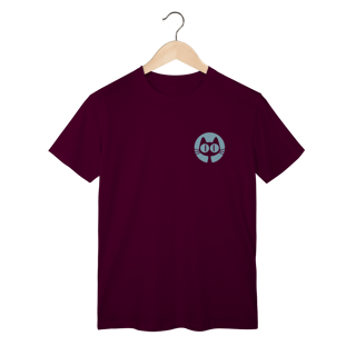 Nome do produto T-Shirt Classic: Gato Minimalista (O Básico do Conforto, Olhos de Pura Curiosidade!)