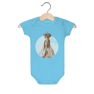 Nome do produto Body Intantil Nossa Senhora – Fé, Proteção e Devoção Católica