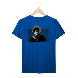 Nome do produto Camiseta Carlo Acutis – Fé, Tecnologia e Juventude em Cristo