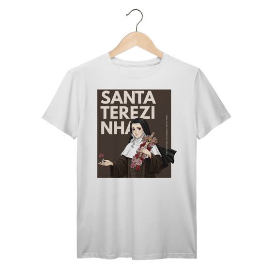 Camisa Santa Teresinha – Fé, Amor e Simplicidade
