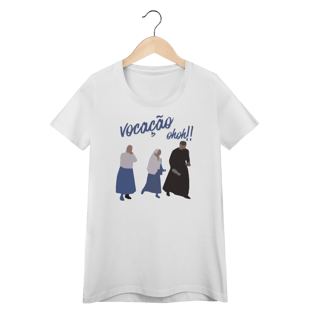 Nome do produto Camiseta Baby Long “Vocação Oh Oh” – Alegria, Fé