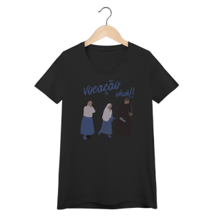 Nome do produto Camiseta Baby Long “Vocação Oh Oh” – Alegria, Fé