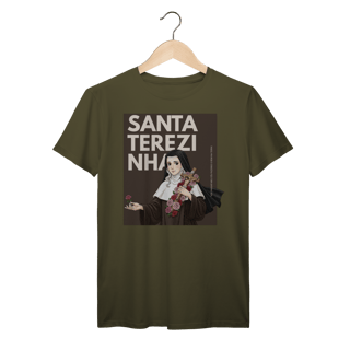 Nome do produto Camisa Santa Teresinha – Fé, Amor e Simplicidade