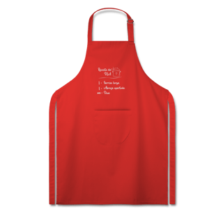 Nome do produto Avental “Receita do Dia” – Sorriso, Abraço e Infinito Deus | Fé com Alegria