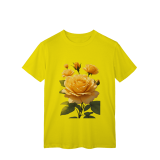 Nome do produto T-Shirt Classic Rosas Amerela 