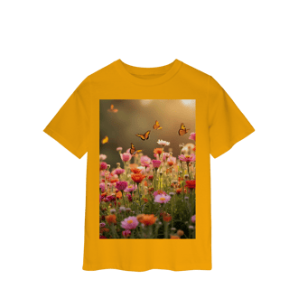 Nome do produto Classic Infantil Flores e Borboletas