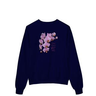 Nome do produto Moletom Prime Fechado Flores 9