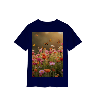 Nome do produto Classic Infantil Flores e Borboletas