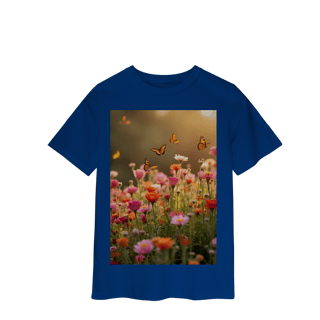 Nome do produto Classic Infantil Flores e Borboletas