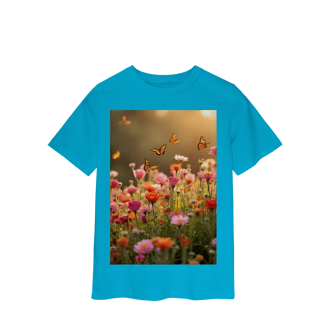 Nome do produto Classic Infantil Flores e Borboletas