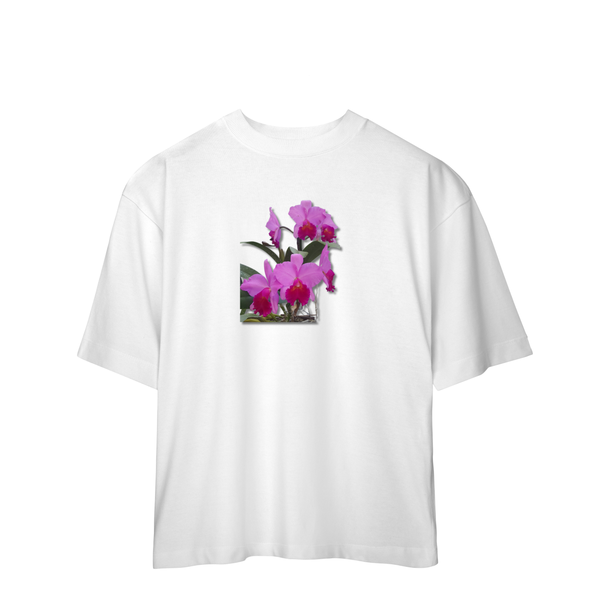 Camiseta Oversized Flores 05