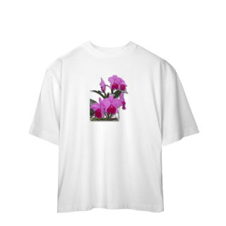 Nome do produto Camiseta Oversized Flores 05
