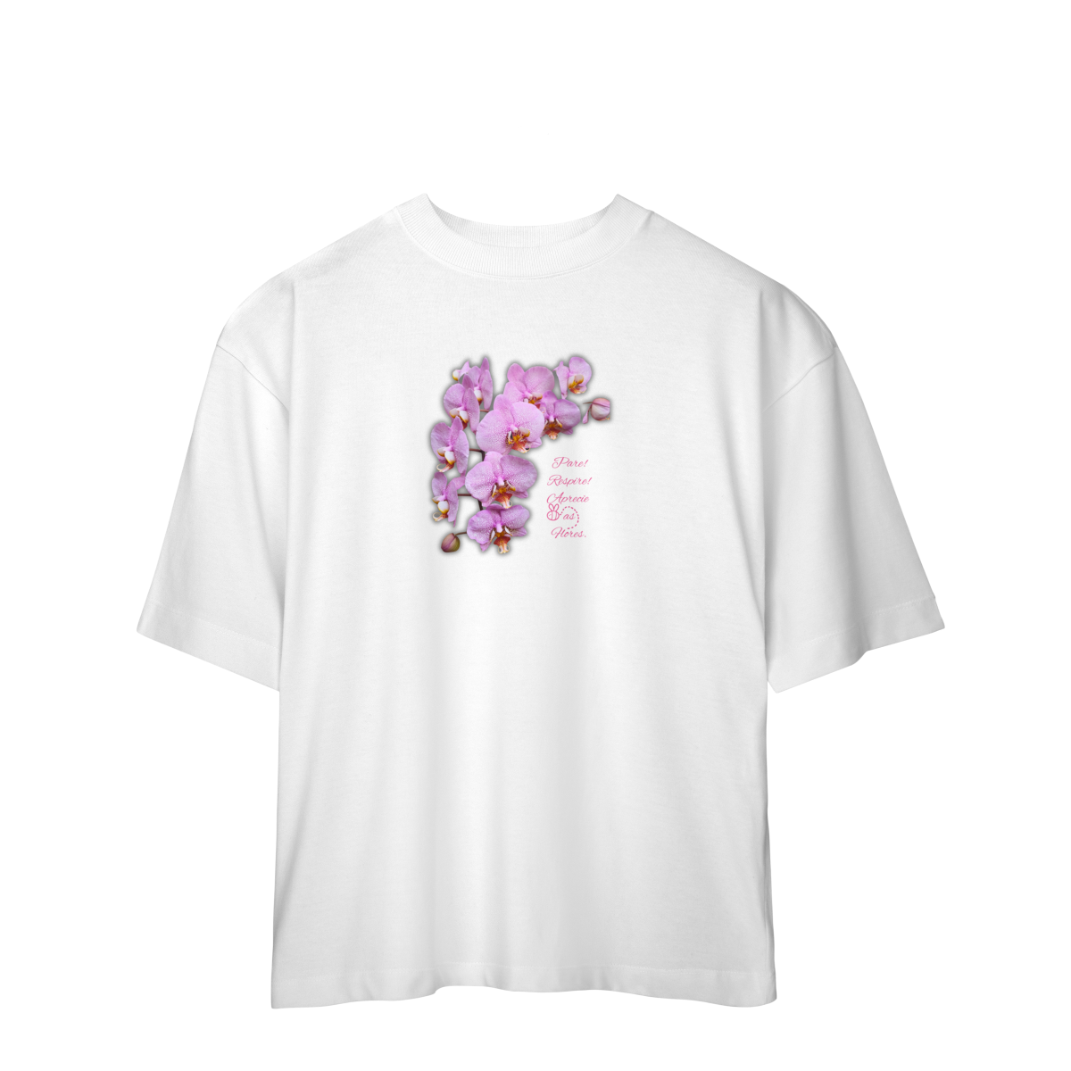 Camiseta Oversized Flores 9