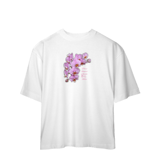 Nome do produto Camiseta Oversized Flores 9