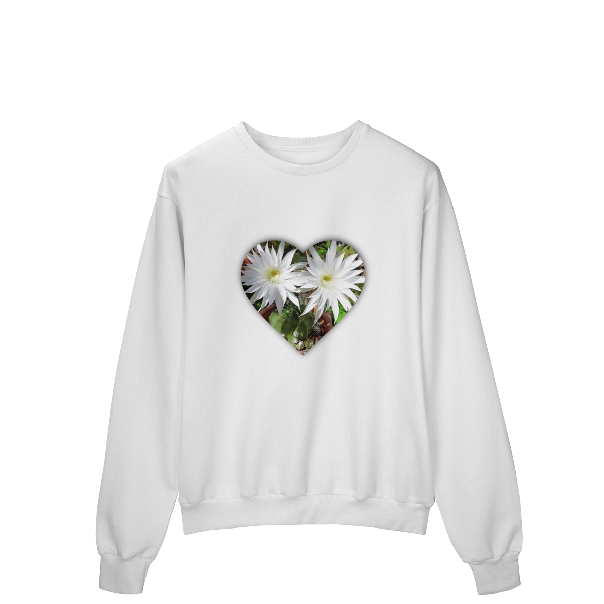 Moletom Prime Fechado Flores 2225