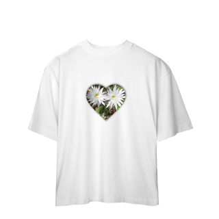 Nome do produto Camiseta Oversized Flores 2225
