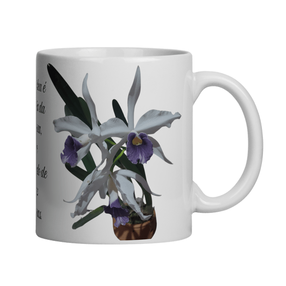 Caneca Orquidea Coerulea