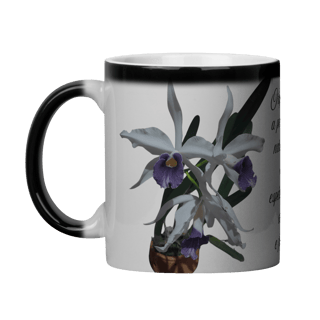 Nome do produto Caneca Mágica Orquidea Coerulea