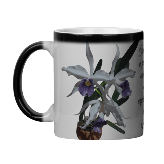Caneca Mágica Orquidea Coerulea